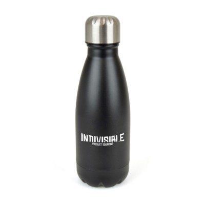 Picture of ASHFORD SHADE STAINLESS STEEL METAL DRINK BOTTLE in Black