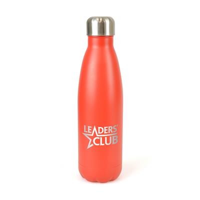 Picture of ASHFORD POP STAINLESS STEEL METAL DRINK BOTTLE in Red