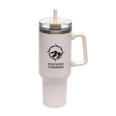 Picture of EVEREST 1182ML TRAVEL MUG in White