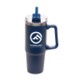 Picture of EVEREST GO 900ML TRAVEL MUG in Navy Blue