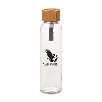 Picture of GLASS BAMBOO 450ML BOTTLE.