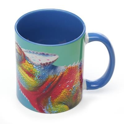 Picture of CAMBRIDGE TWO-TONE FULL COLOUR MUGIN ROYAL BLUE