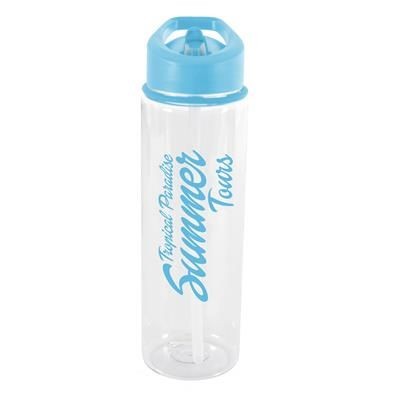 Picture of EVANDER PET PLASTIC DRINK BOTTLE in Cyan