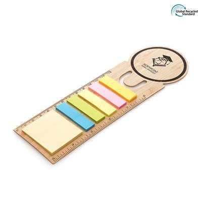 BAMBOO STICKY NOTE BOOKMARK.