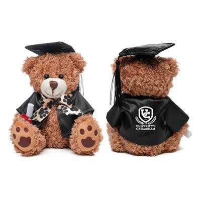 Picture of GRADUATION STYLE MEDIUM PATCHED PAW TEDDY