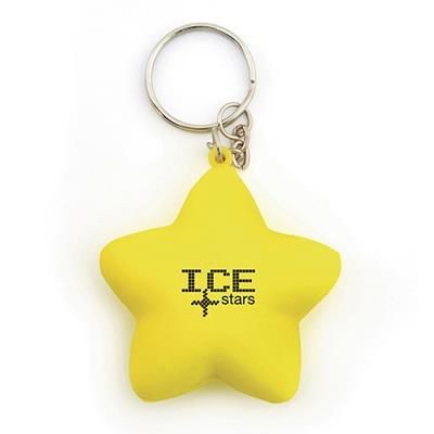 STRESS STAR KEYRING.