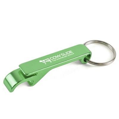 RALLI BOTTLE AND CAN OPENER in Green.