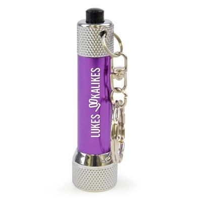 Picture of KEYRING TORCH LIGHT LIGHT in Purple.