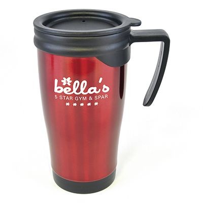 Picture of DALI COLOUR TRAVEL MUG in Red