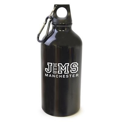 Picture of POLLOCK GLOSSY 550ML SPORTS BOTTLE in Black