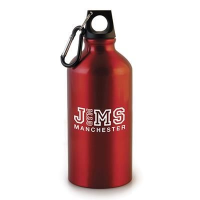 Picture of POLLOCK GLOSSY 550ML SPORTS BOTTLE in Red