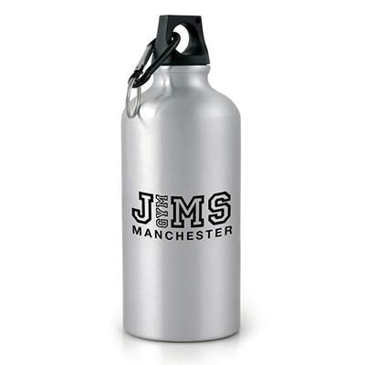 Picture of POLLOCK GLOSSY 550ML SPORTS BOTTLE in Silver