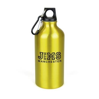 Picture of POLLOCK GLOSSY 550ML SPORTS BOTTLE in Yellow.