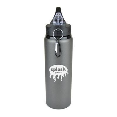 Picture of CHERUB METAL SPORTS BOTTLE in Gun Metal.