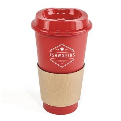 Picture of CAFÉ TAKE OUT MUG in Red