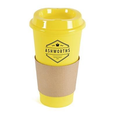Picture of CAFÉ TAKE OUT MUG in Yellow
