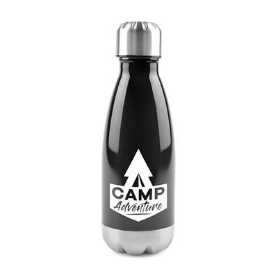 Picture of ASHFORD STAINLESS STEEL METAL DRINK BOTTLE in Black