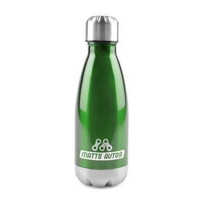 Picture of ASHFORD STAINLESS STEEL METAL DRINK BOTTLE in Green