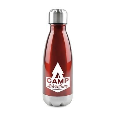 Picture of ASHFORD STAINLESS STEEL METAL DRINK BOTTLE in Red