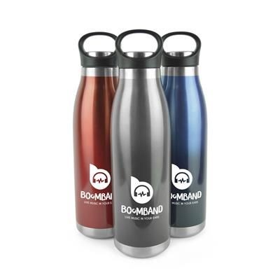 Picture of POTTER STAINLESS STEEL METAL DRINK BOTTLE 470ML