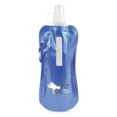 Picture of METALLIC FOLDING UP BOTTLE in Blue