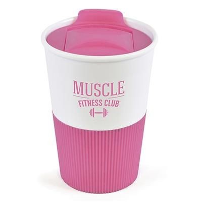 Picture of GRIPPY PLASTIC TUMBER in Pink