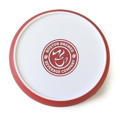 Picture of ROUND ROUND DISC COASTER in Red