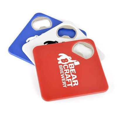 COASTER BOTTLE OPENER.