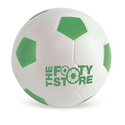 Picture of FOOTBALL STRESS BALL in Green & White