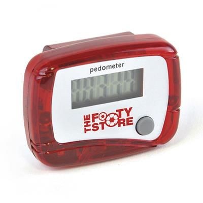 Picture of CARMEL PEDOMETER in Red