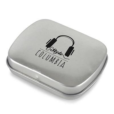 Picture of RECTANGULAR MINTS TIN in Silver