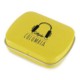 Picture of RECTANGULAR MINTS TIN in Yellow