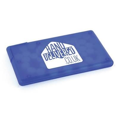 Picture of MINTS CARD in Blue.