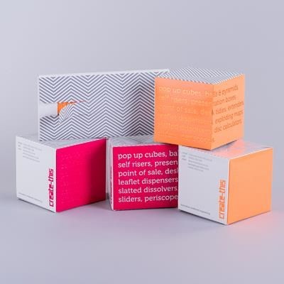 Picture of POP UP MAILING CUBE.