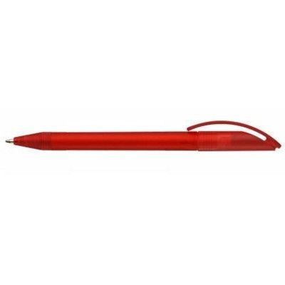 Picture of PRODIR TWIST ACTION BALL PEN in Red Frosted Finish.