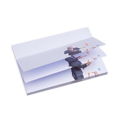 Picture of STICKY NOTE with Different Printed Sheets.