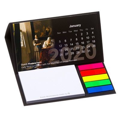 Picture of CALENDAR SOFTCOVER STICKY NOTE COMBI