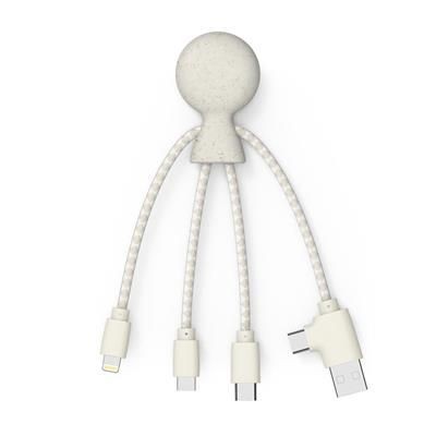 Picture of XOOPAR MR BIO ECO-FRIENDLY CHARGE CABLE WHEAT