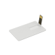 Picture of USB FLASH DRIVE CREDITCARD 4GB in White