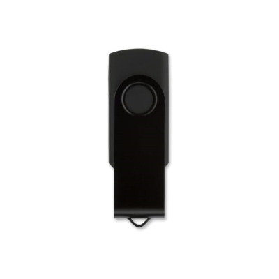 Picture of USB FLASH DRIVE TWISTER 4GB in Black