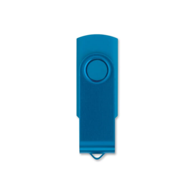 Picture of USB FLASH DRIVE TWISTER 4GB in Light Blue