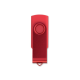 Picture of USB FLASH DRIVE TWISTER 4GB in Red