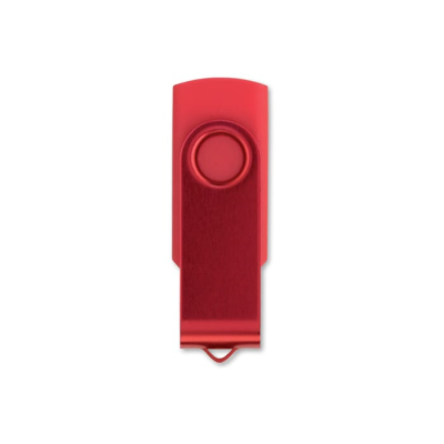 Picture of USB FLASH DRIVE TWISTER 4GB in Red
