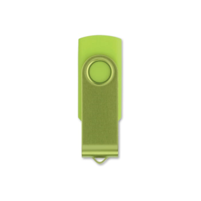 Picture of USB FLASH DRIVE TWISTER 4GB in Pale Green