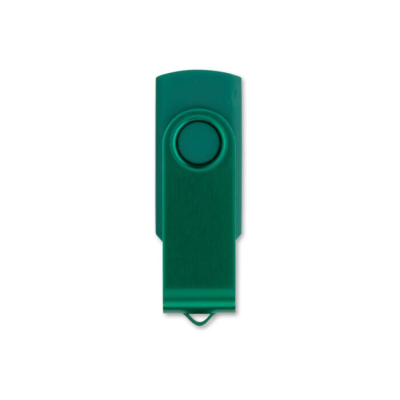 Picture of USB FLASH DRIVE TWISTER 8GB in Dark Green