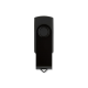 Picture of USB FLASH DRIVE TWISTER 16GB in Black