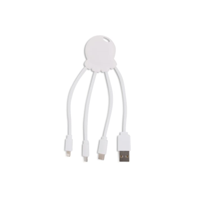 Picture of 2087 | XOOPAR ECO OCTOPUS CHARGER CABLE in White