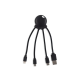 Picture of 2087 | XOOPAR ECO OCTOPUS CHARGER CABLE in Black