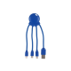Picture of 2087 | XOOPAR ECO OCTOPUS CHARGER CABLE in Blue