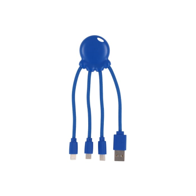 Picture of 2087 | XOOPAR ECO OCTOPUS CHARGER CABLE in Blue